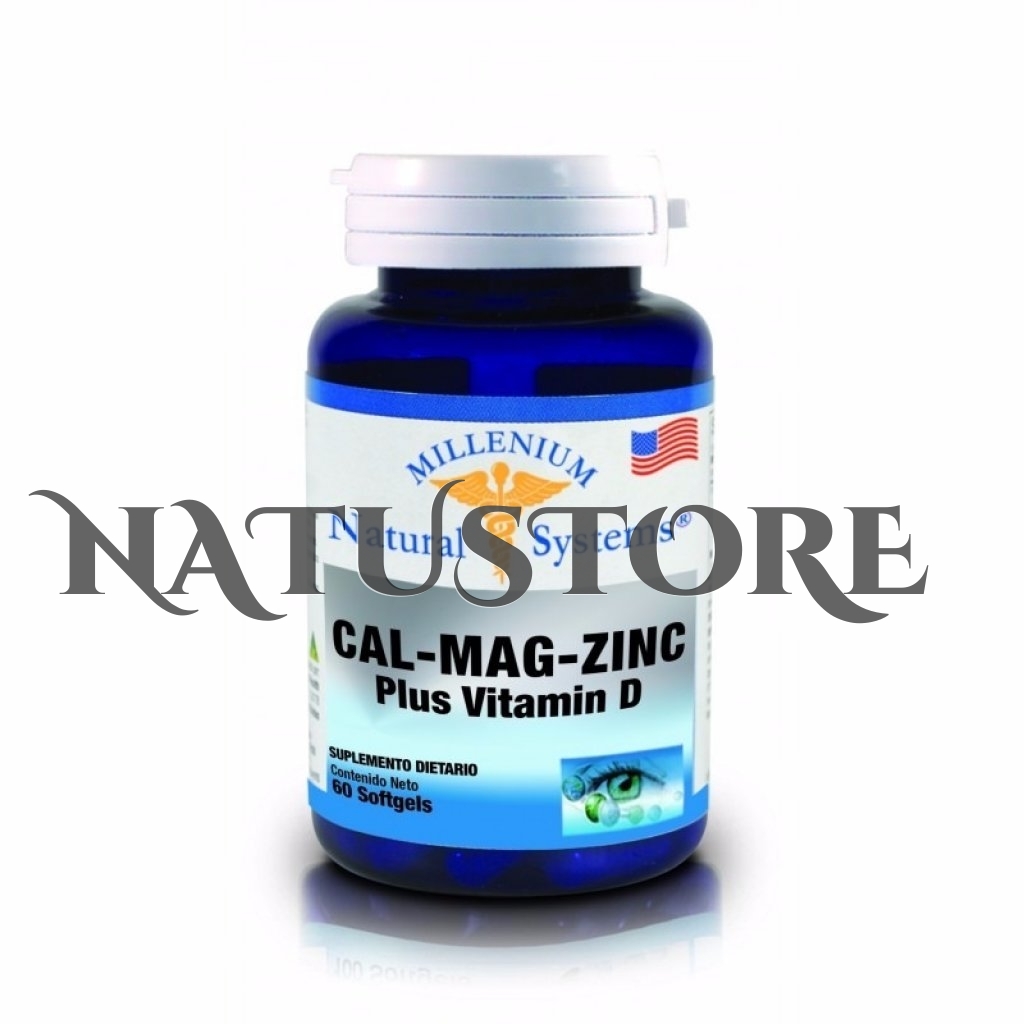 Calcio magnesio zinc vitaminaD - Suplementos de Vitaminas y Minerales