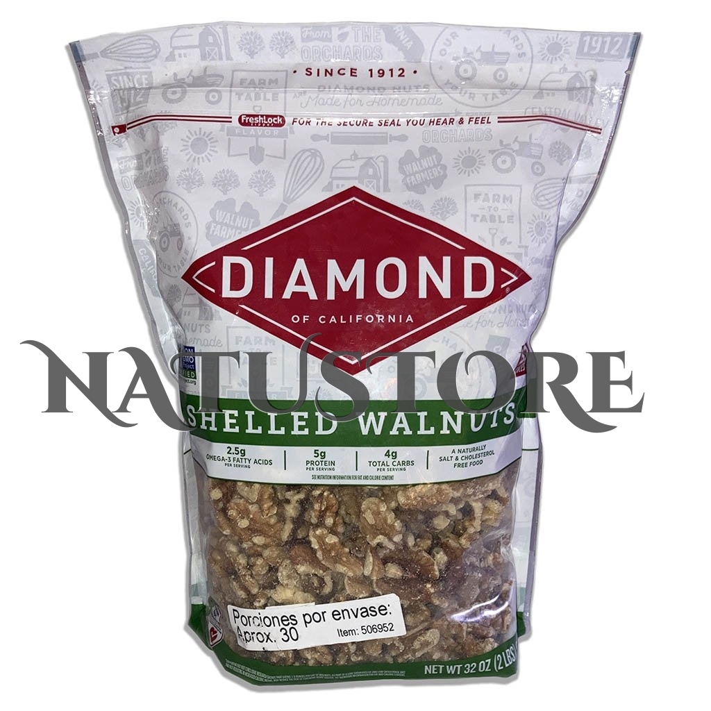 Nueces de nogal diamond of california 2lb - Nueces diversas importadas y semillas