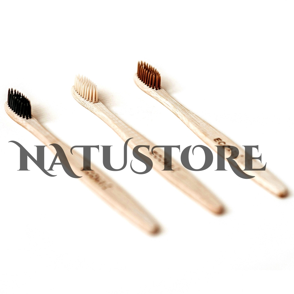Cepillo dental bamboo - Pastas dentales, limpieza bucal, enjuagues bucales
