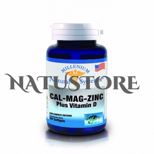 Calcio magnesio zinc vitaminaD - Mix de vitaminas y minerales
