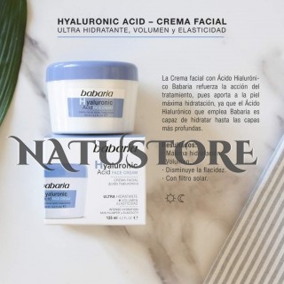 Crema Babaria ácido hialurónico